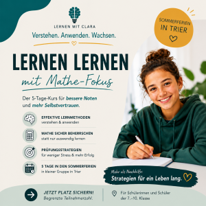 Lernen lernen mit der CLARA-Methode